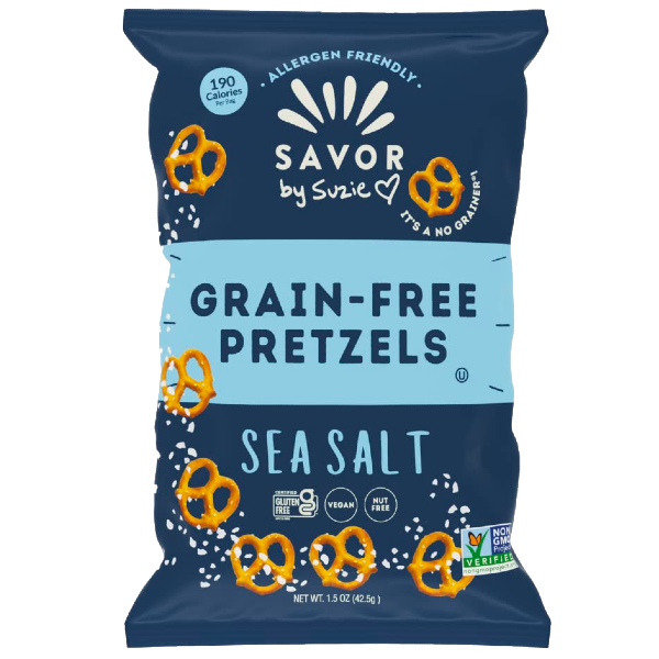 Sea Salt Grain-Free Pretzels